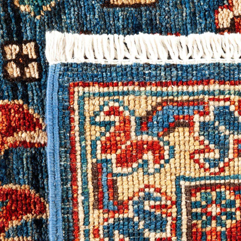 Traditional Serapi Wool Rug - 6' 1" x 9' 1"