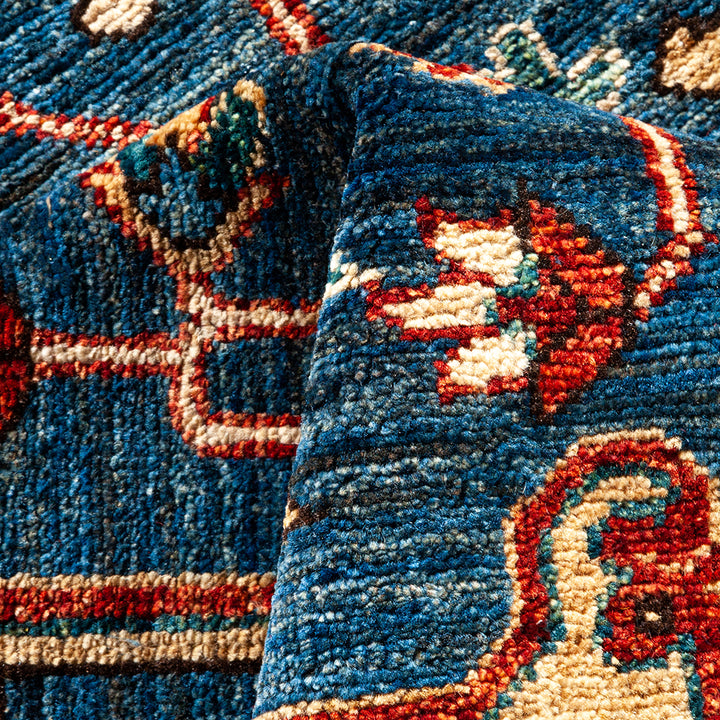 Traditional Serapi Wool Rug - 6' 1" x 9' 1"