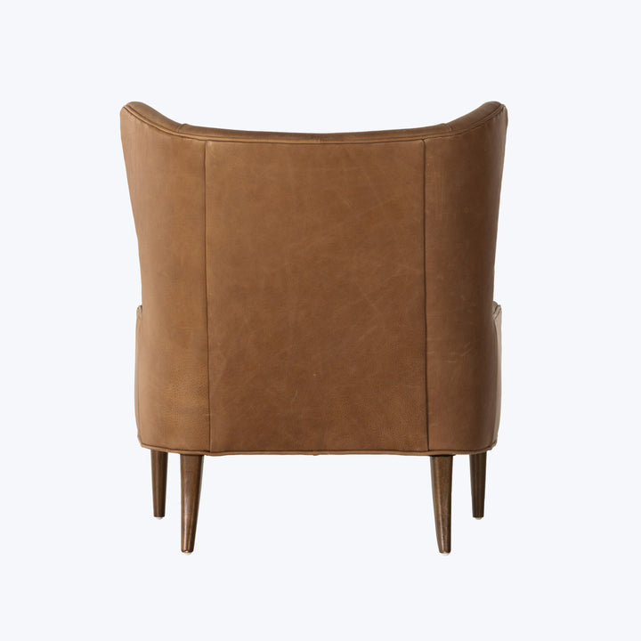 Houston Marlow Wing Chair Cognac