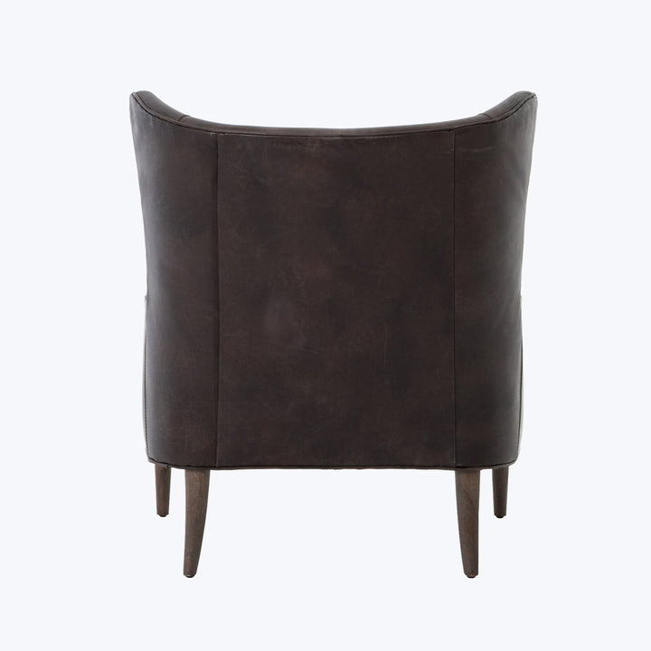 Houston Marlow Wing Chair Black