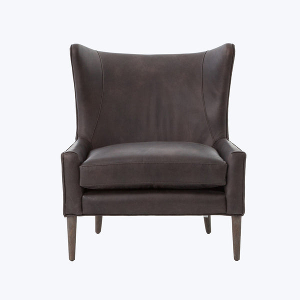 Houston Marlow Wing Chair Black