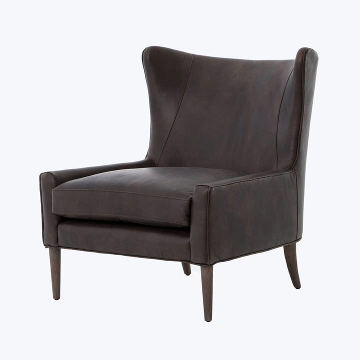 Houston Marlow Wing Chair Black