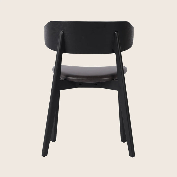 Houston Franco Upholstered Dining Chair Black
