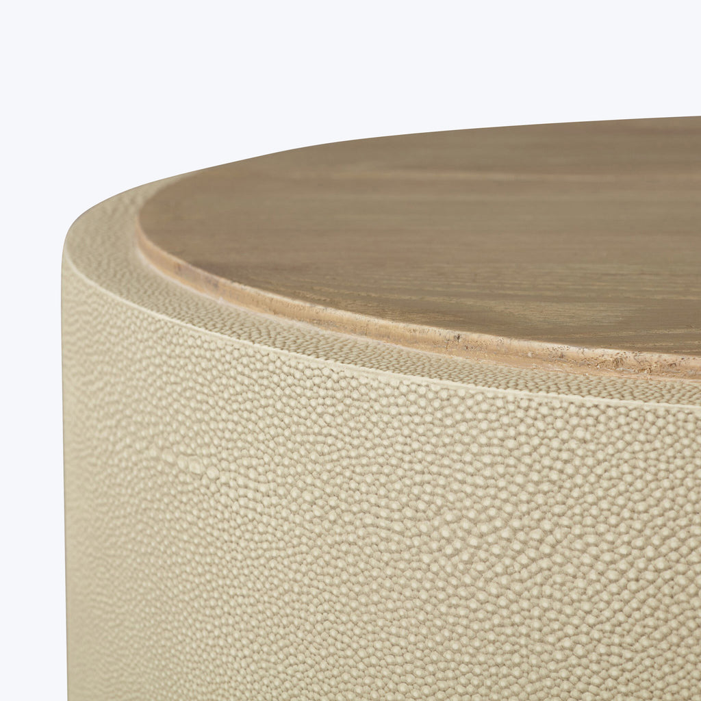 Houston Crosby Side Table Cream