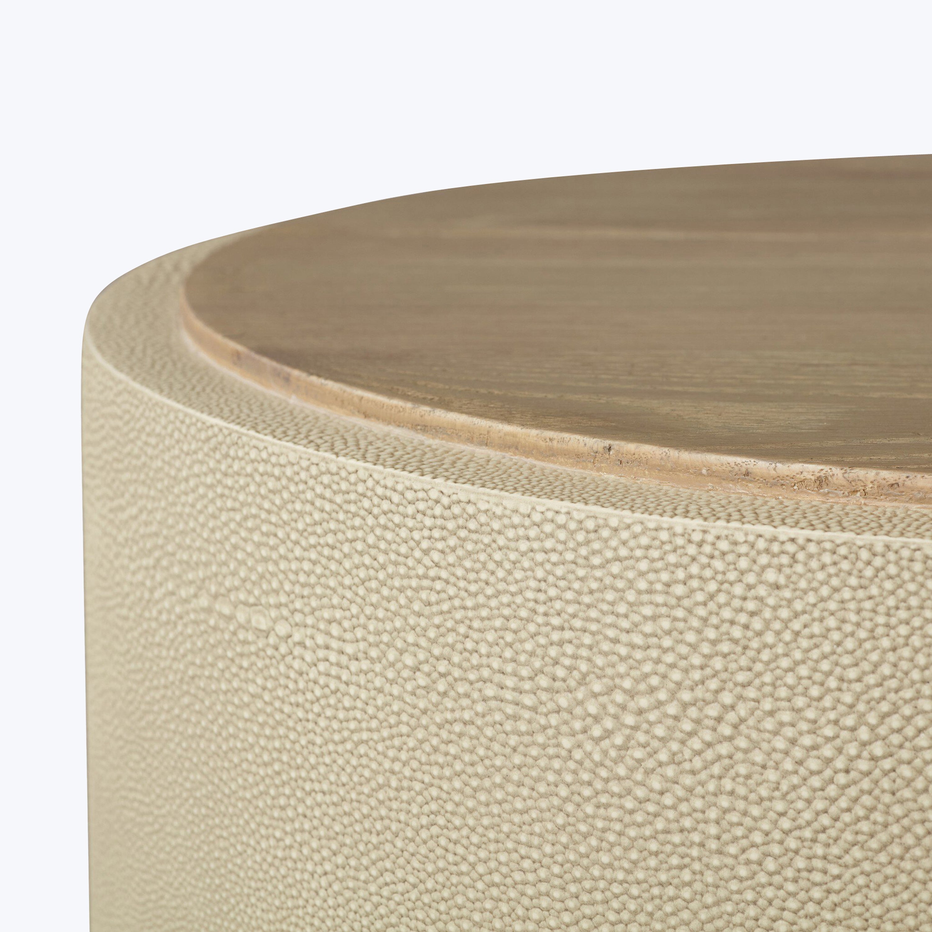 Houston Crosby Side Table Cream