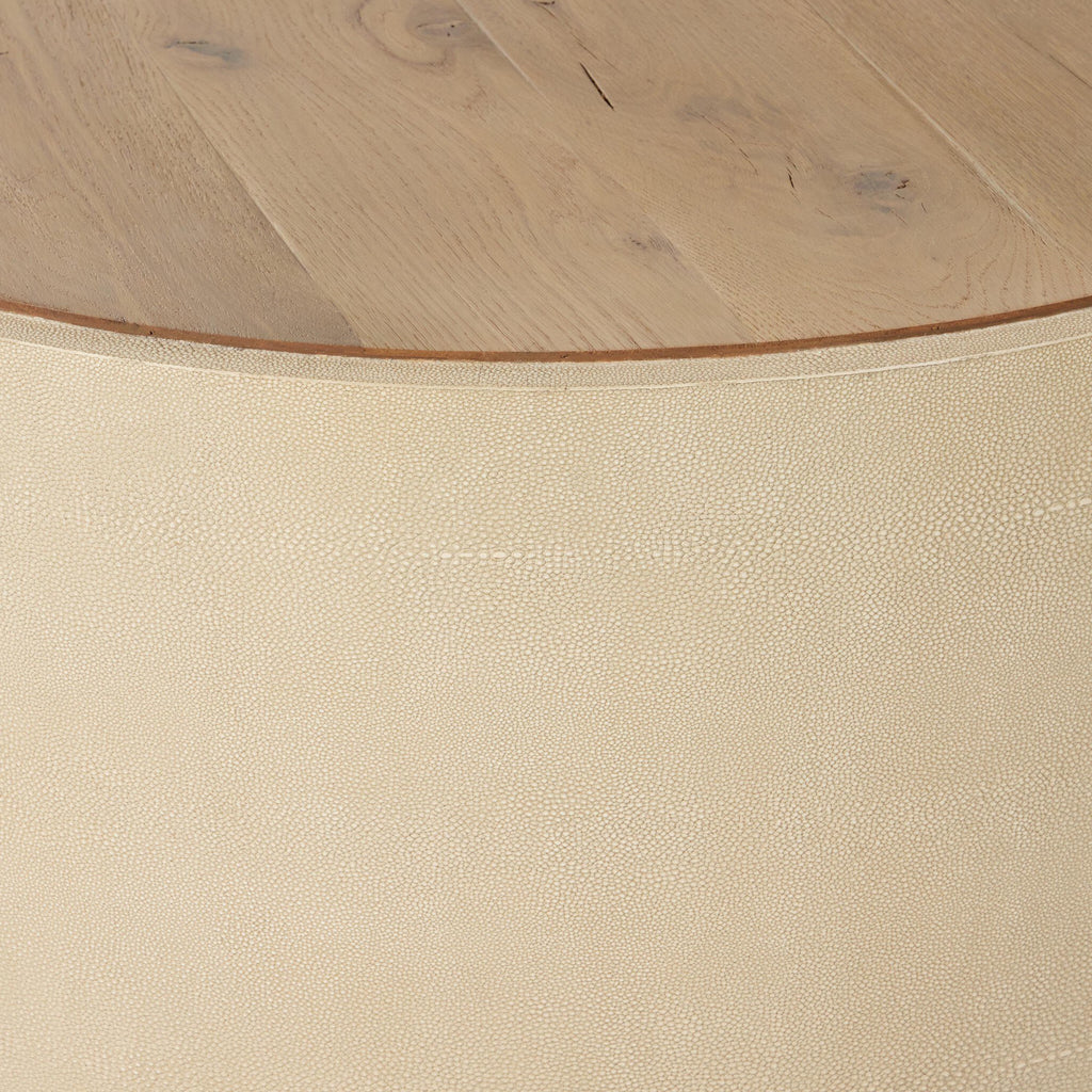 Houston Crosby Round Coffee Table Cream