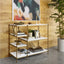 Houston Lily Console Table Antique Brass