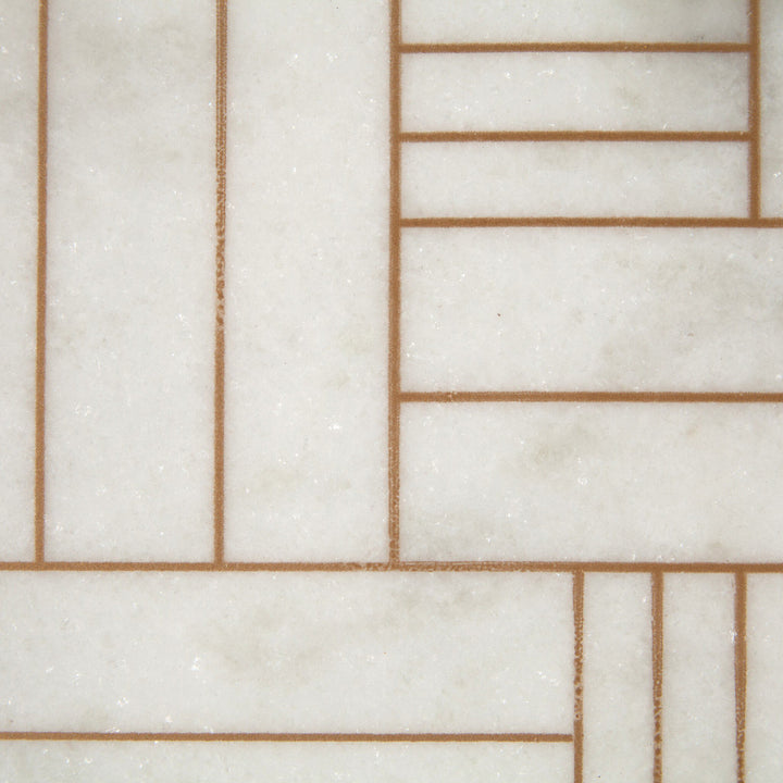 Houston Piet Marble Nightstand