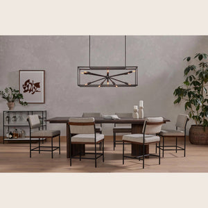 Houston Benton Dining Chair Performance Blend Grey - hover