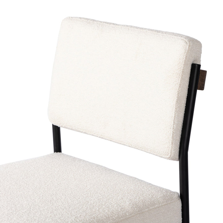 Houston Benton Dining Chair Performance Boucle Cloud