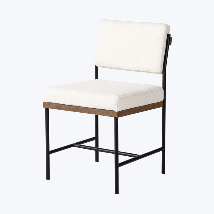 Houston Benton Dining Chair Performance Boucle Cloud