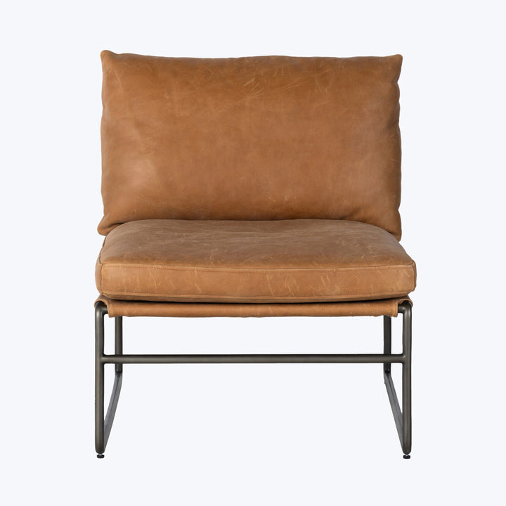 Houston Leather Elias Chair