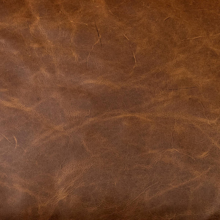 Houston Ace Leather Chair Brown