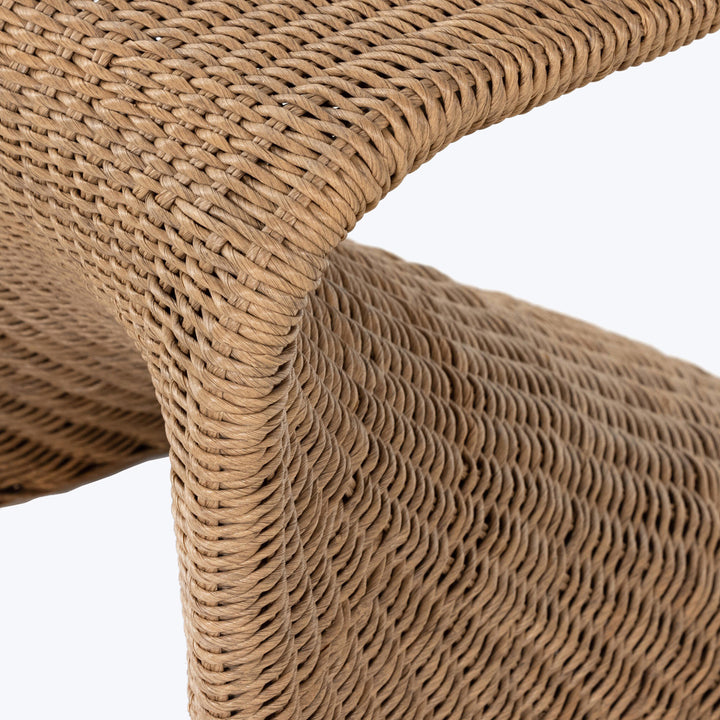 Houston Portia Indoor, Outdoor Dining Chair Vintage Natural