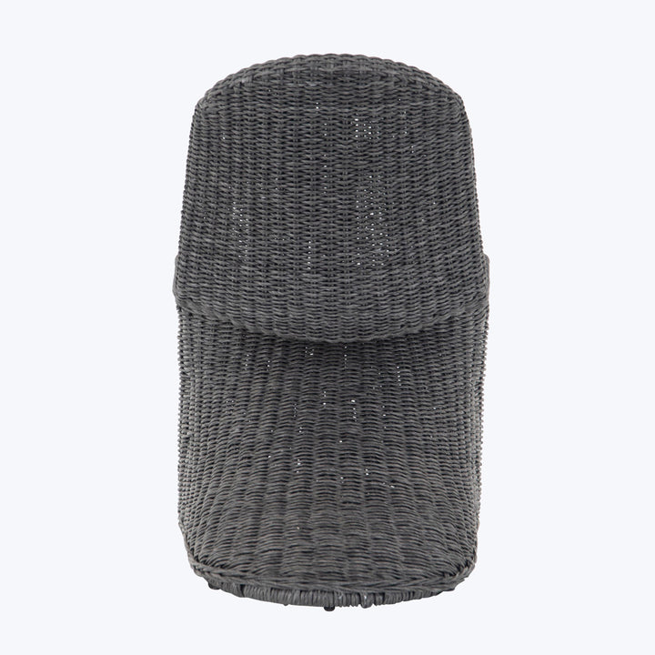 Houston Portia Indoor, Outdoor Dining Chair Vintage Coal