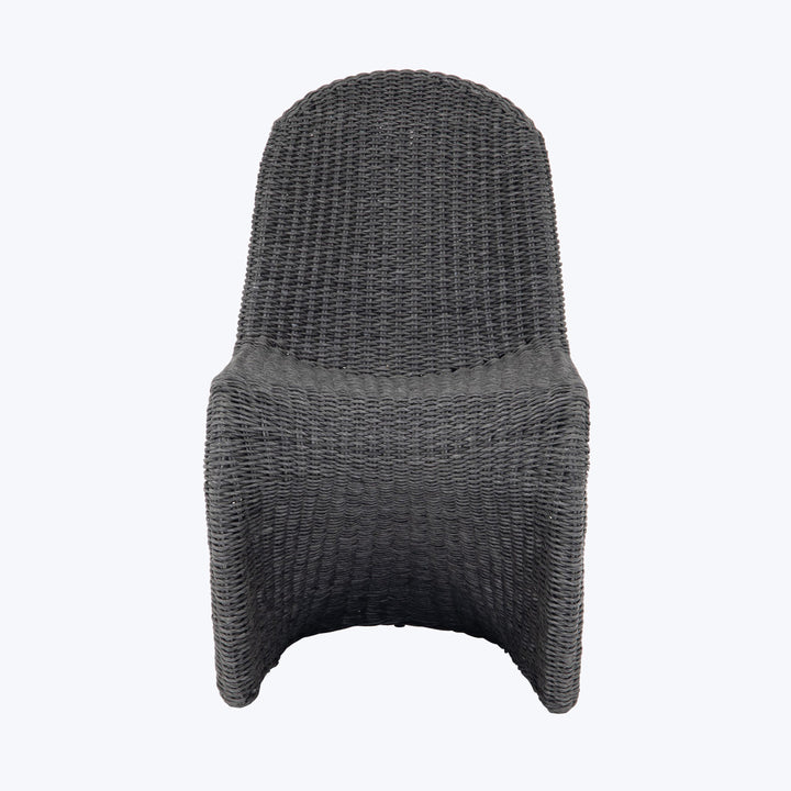 Houston Portia Indoor, Outdoor Dining Chair Vintage Coal