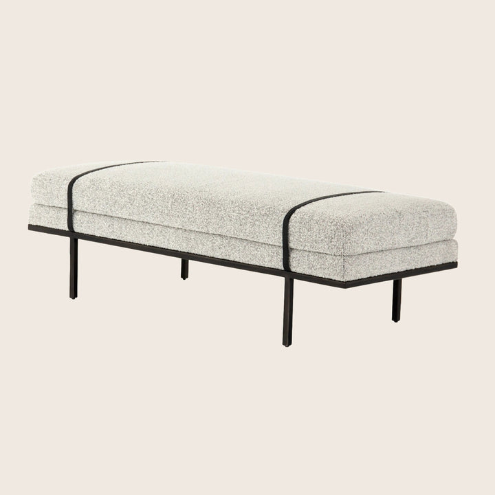 Houston Harris Accent Bench Grey