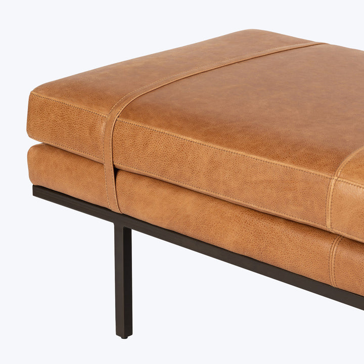 Houston Harris Accent Bench Brown