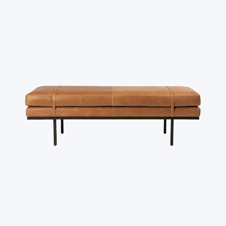 Houston Harris Accent Bench Brown