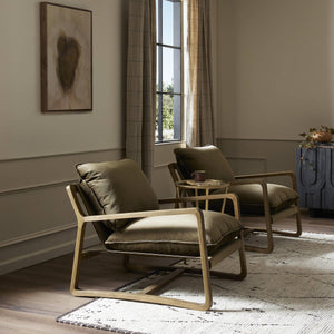 Houston Ace Chair Olive - hover