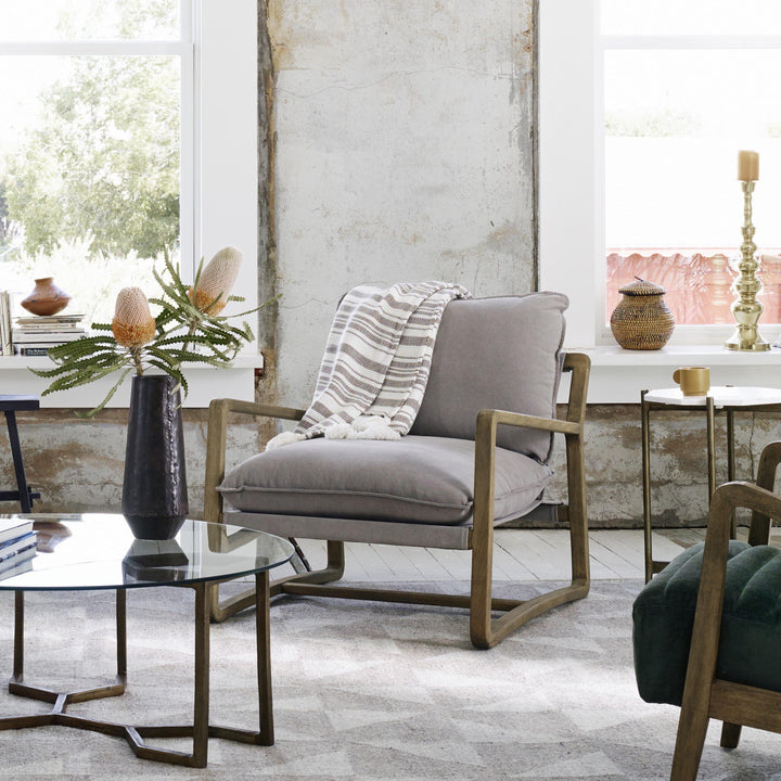 Houston Ace Chair Pewter