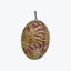 Red Gold Egg Ornament