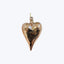 Assorted Rose Gold Heart Glass Ornament