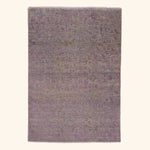 Blue Overdyed Wool Rug - 3'10" x 5'8"