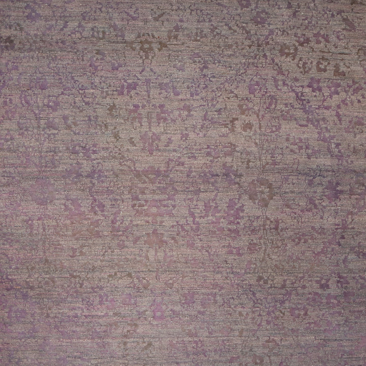 Blue Overdyed Wool Rug - 3'10" x 5'8"