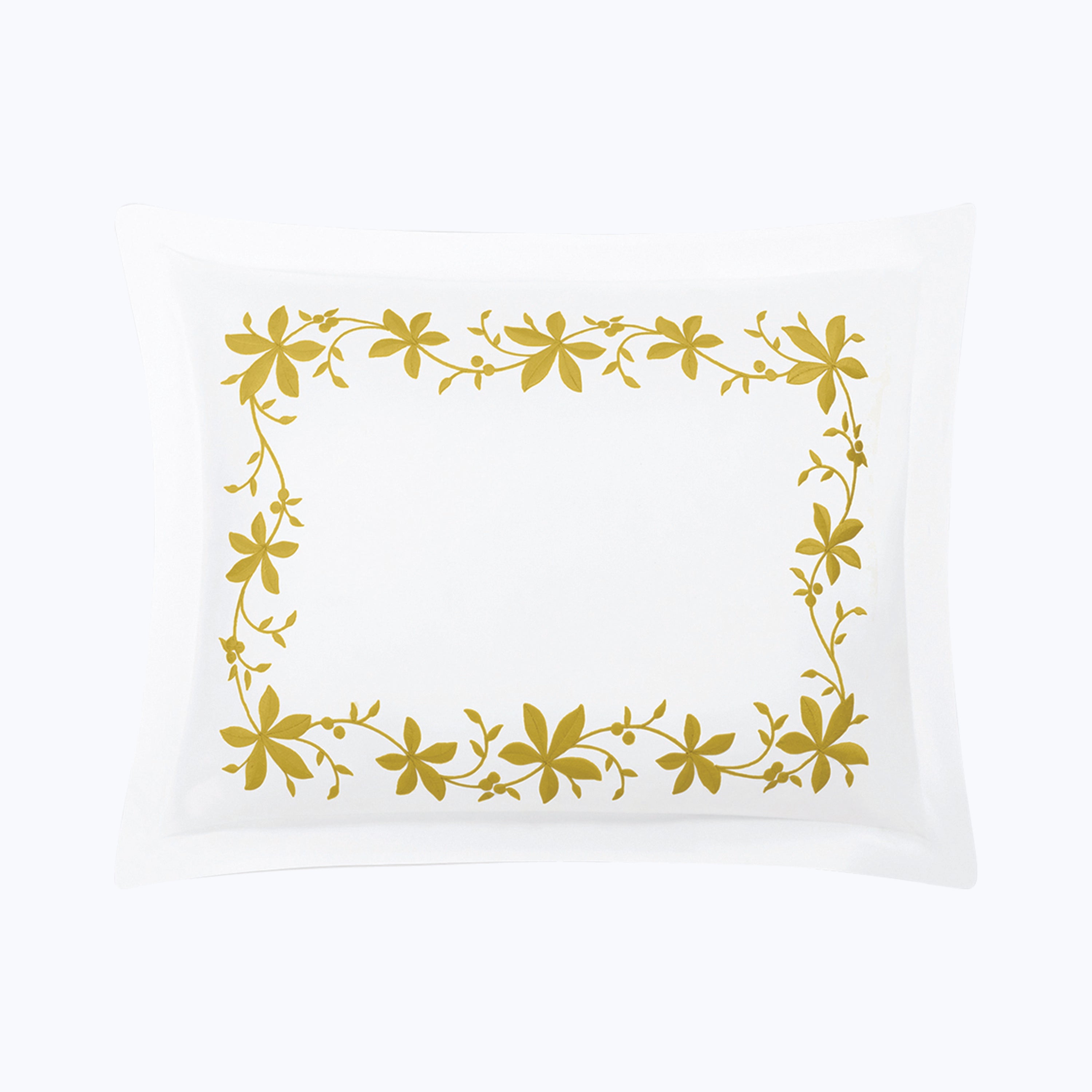 Callista Percale Sham Lemon / Boudoir