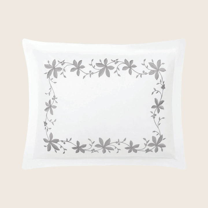 Callista Percale Sham Silver / Boudoir