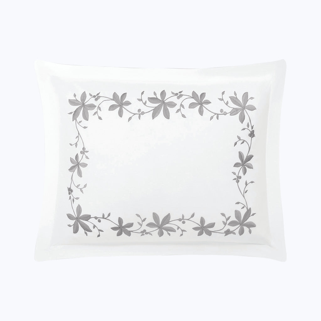 Callista Percale Sham Silver / Boudoir