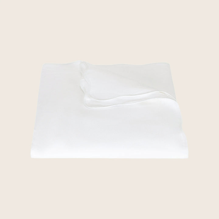 Camilla Cotton Pique Duvet Cover White / Full/Queen