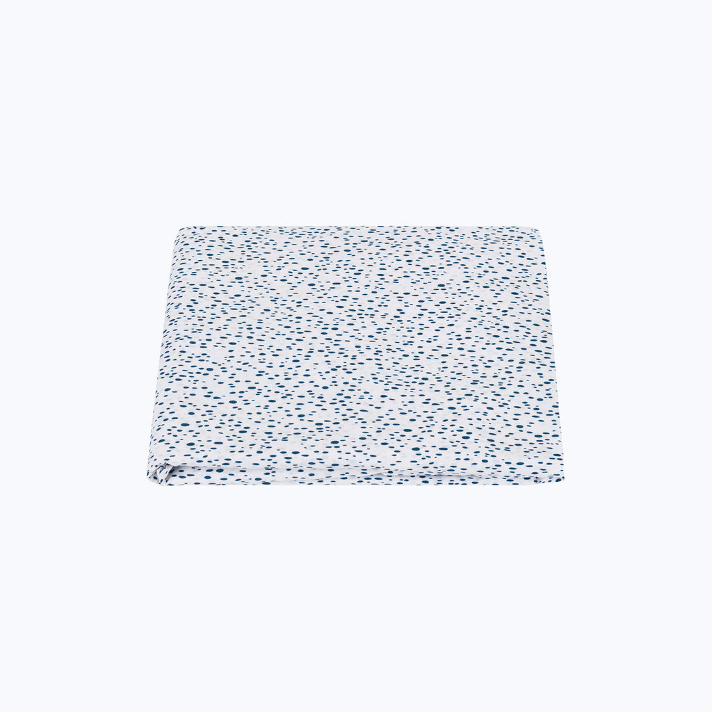 Celine Percale Fitted Sheet Prussian Blue / Twin