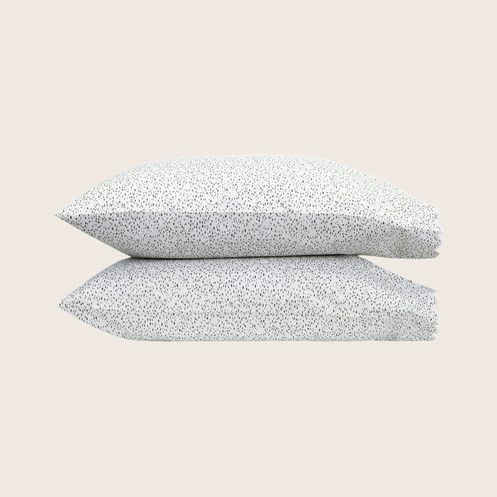 Celine Percale Pillowcases Grass / Standard - Pair