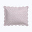 Celine Percale Quilted Sham Redberry / Standard