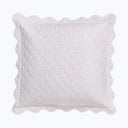 Celine Percale Quilted Sham Pink / Euro