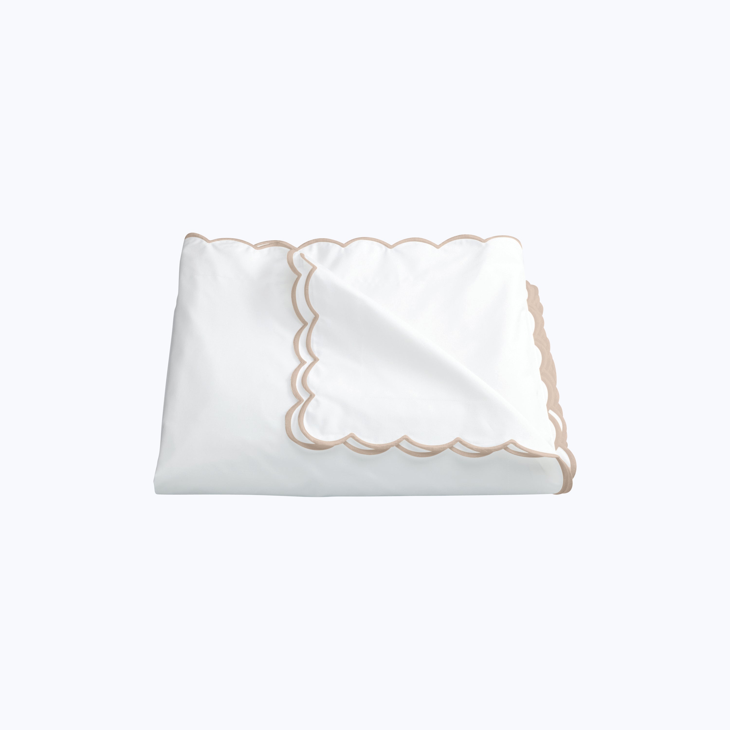 Dakota Percale Duvet Cover Champagne / Twin