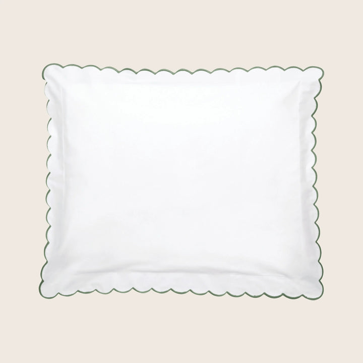 Dakota Percale Sham Palm / Standard