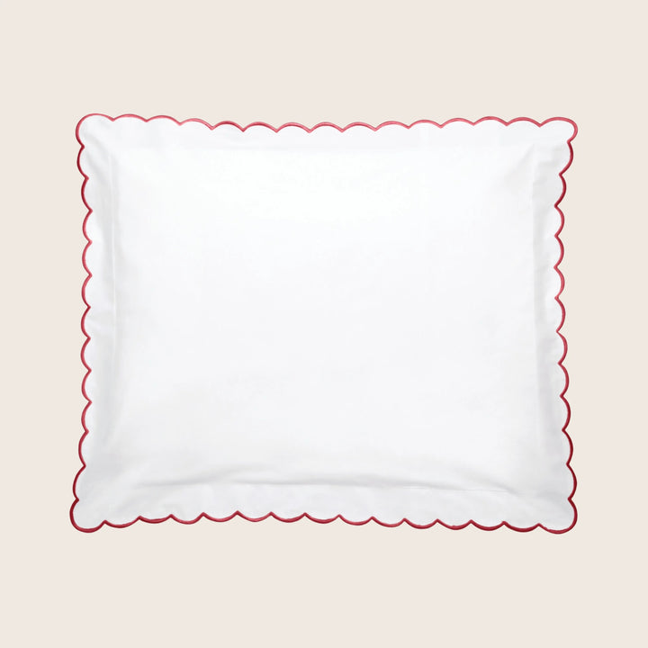 Dakota Percale Sham Red / Standard