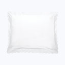 Dakota Percale Sham White / Standard