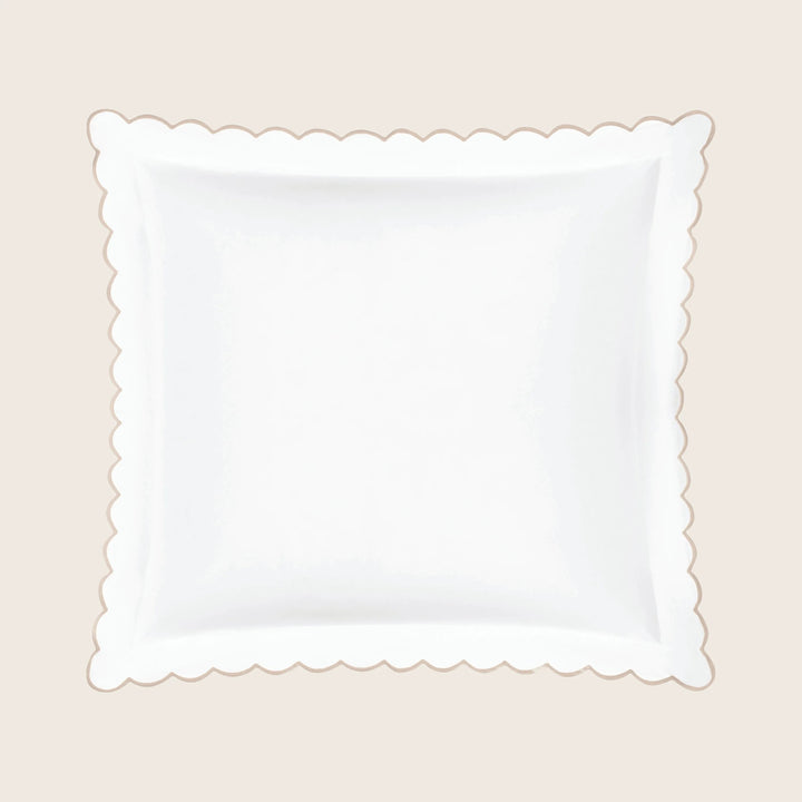 Dakota Percale Sham Champagne / Euro