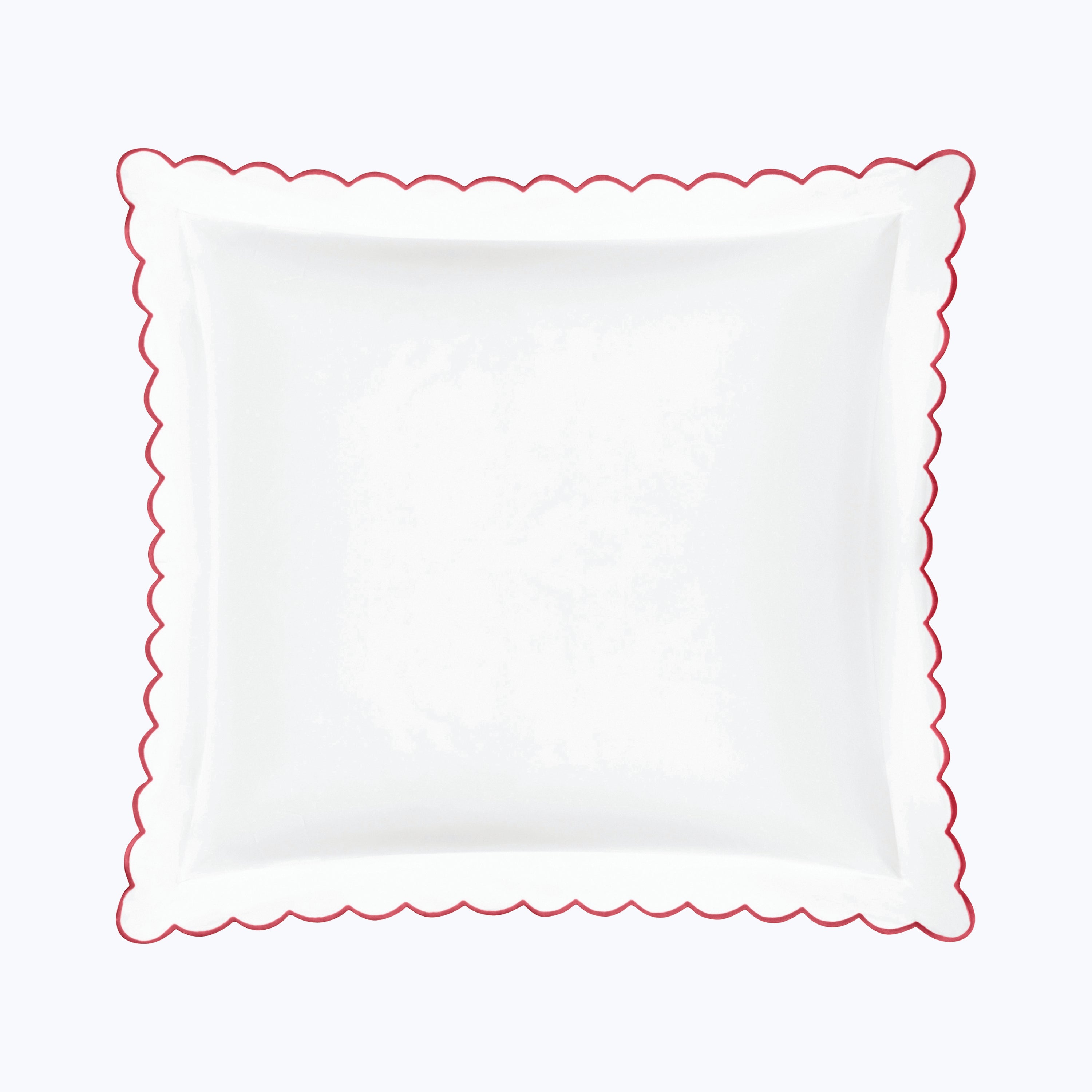 Dakota Percale Sham Red / Euro