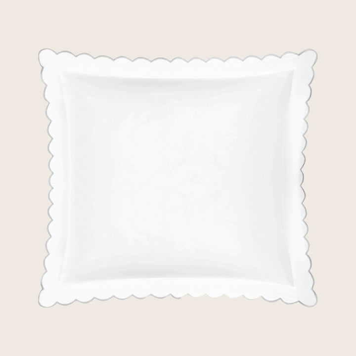 Dakota Percale Sham Silver / Euro