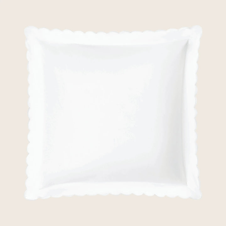 Dakota Percale Sham White / Euro