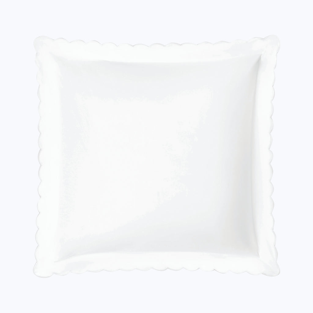 Dakota Percale Sham White / Euro