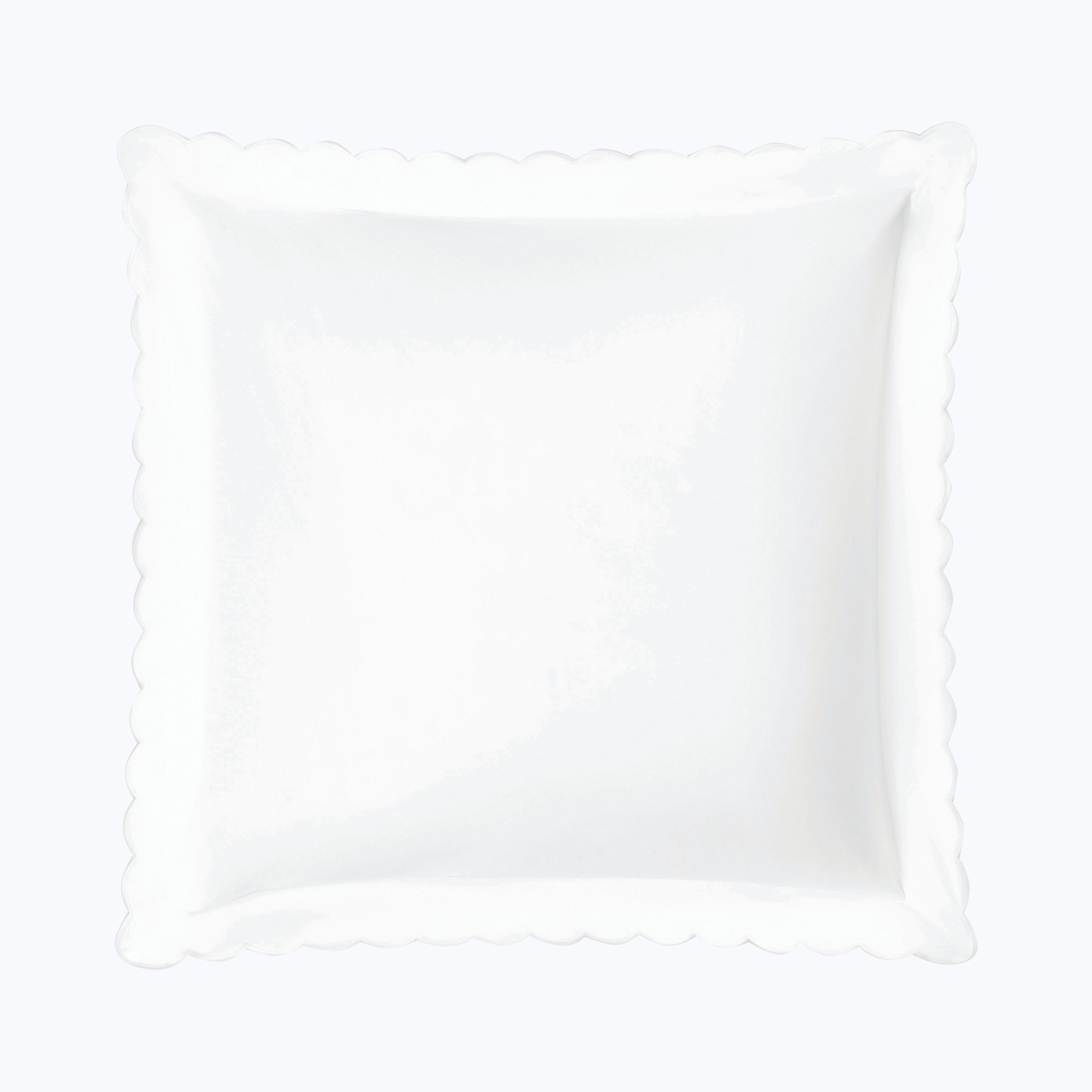 Dakota Percale Sham White / Euro