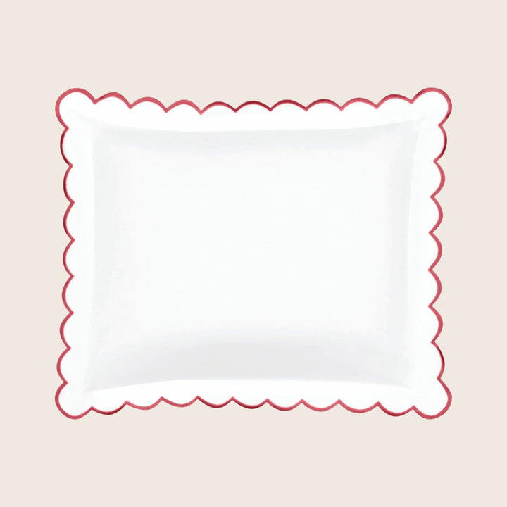 Dakota Percale Sham Red / Boudoir