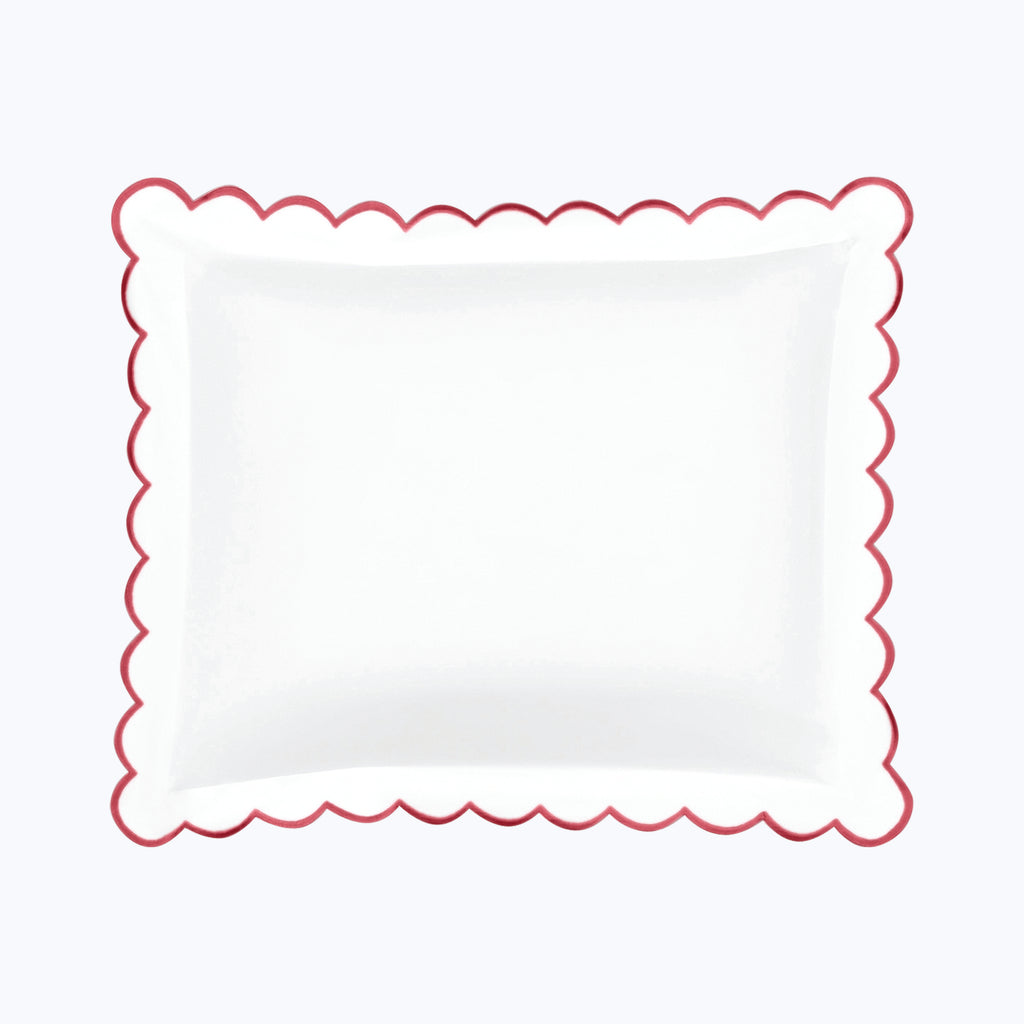 Dakota Percale Sham Red / Boudoir