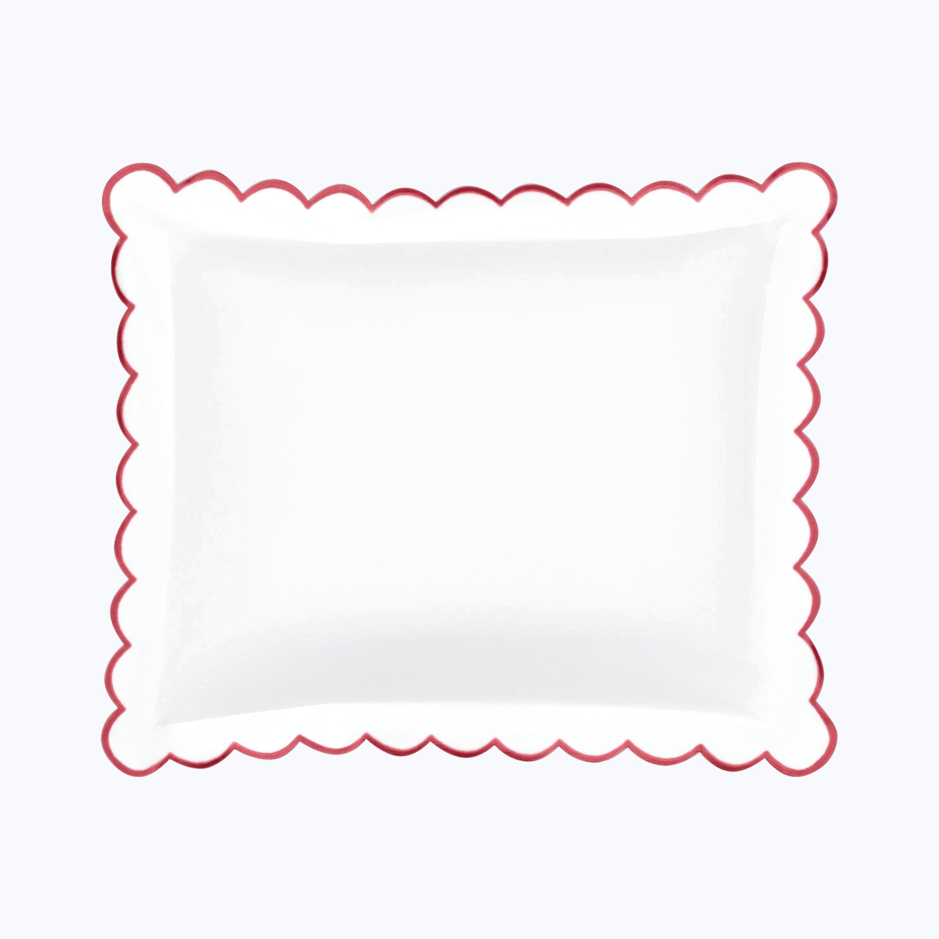 Dakota Percale Sham Red / Boudoir